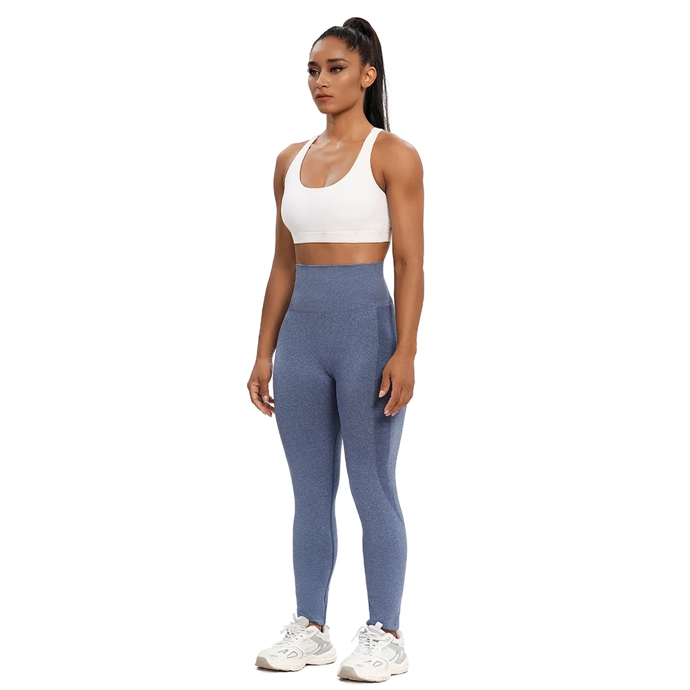 Women Leggings For Fitness Seamless Yoga Pants Nylon High Waist Long Pants Hip Push UP Tights Women Gym Clothing Trainning Pant
