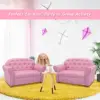 Costway Kids Sofa Princess Armrest Chair Lounge Couch Children Toddler Gift 5