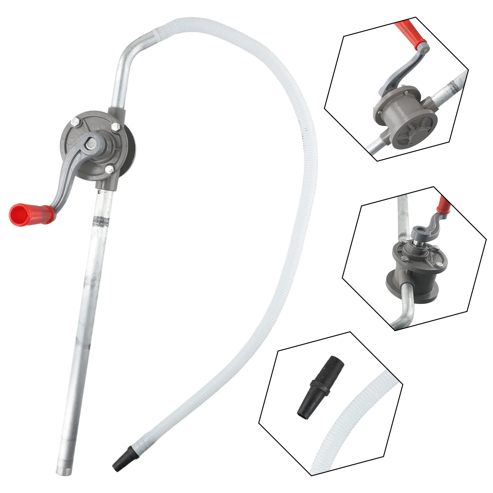 

Hand Pump Crank Pump Oil Diesel Pump Aluminum Transfer Pump Crank Fuel Saver For Gas Gasoline Hand Rotary Oil
