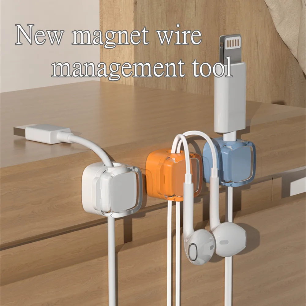 Colorful Magnetic Cable Clip Set 3