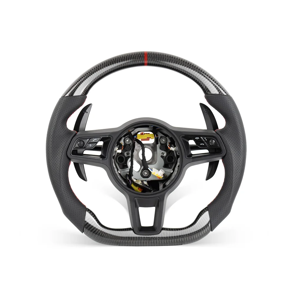 

Customized Carbon Fiber Car Steering Wheel For Porsche Panamera 996 997 911 987