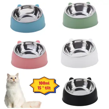 Tilted Raised Pet Feeding Bowl 1
