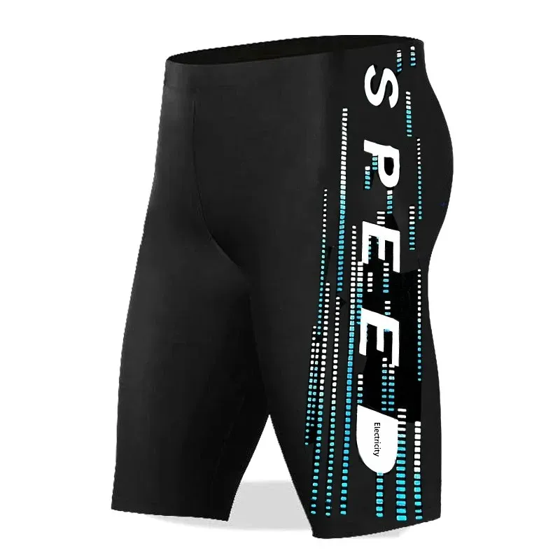 Men's Five-Point Swim Trunks Swim Shorts Anti-Embarrassing Plus Size Quick-Dry for Manufacturers