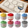 50g /roll 0.8mm Lace Thread Crochet Cotton Yarn Handmade DIY Line Fine Wool for Knitted Woven Sewing Accessories 1