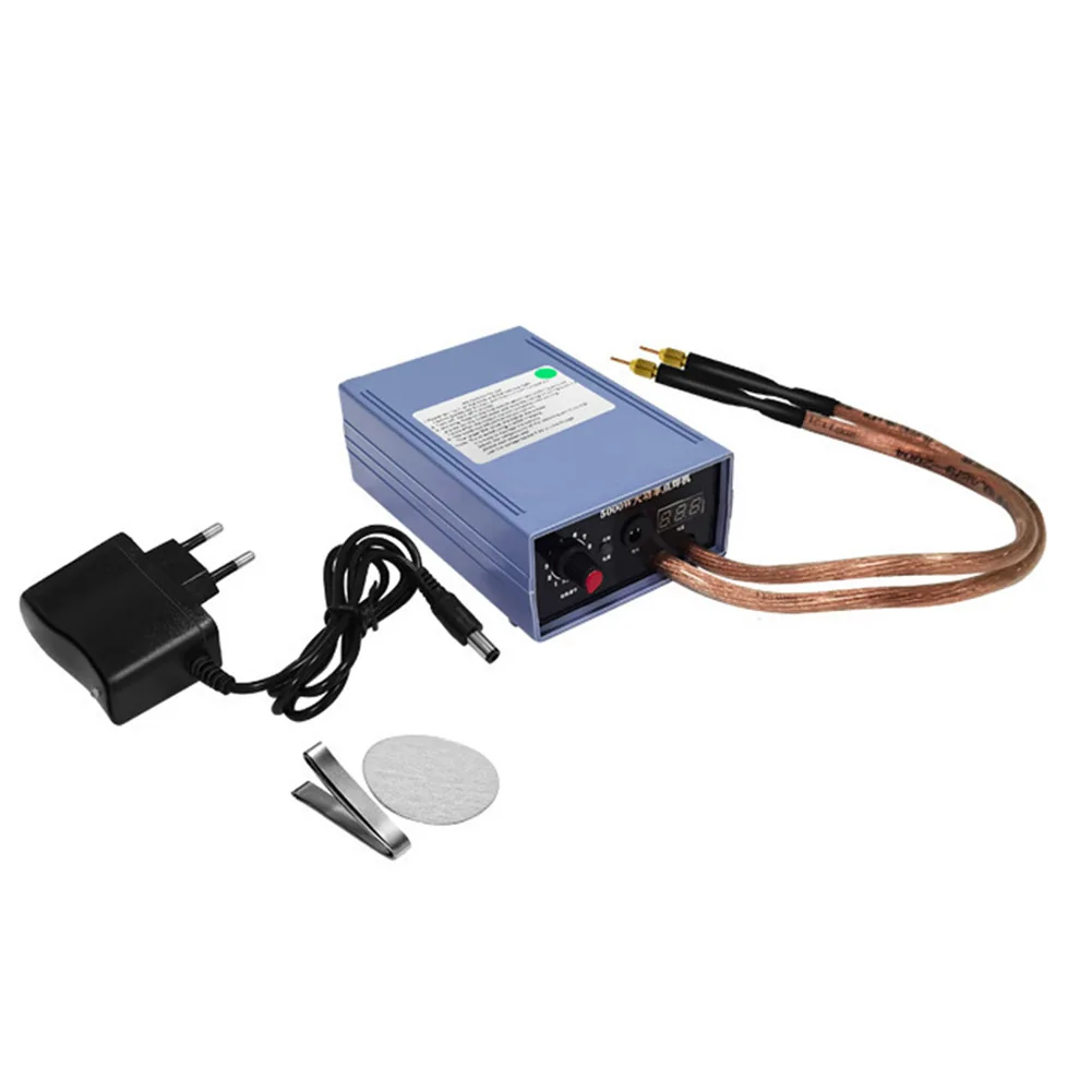 

220V 5000W Spot Welder Machine DIY Kit 18650 Battery Pack 0.15MM Nickel Strip Welding Tools Portable Welding Pen Machine
