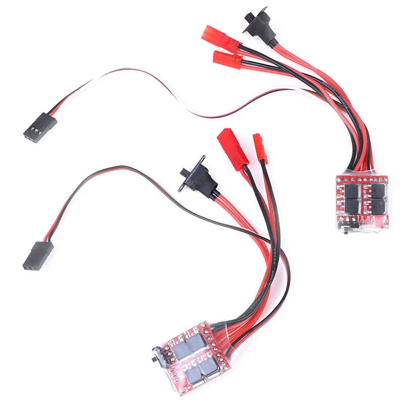 

1PC 20A ESC 30A ESC Motor Speed RC ESC 2KHz Forward Reverse Brush Brake RC 2S for Controller Boat Car Prototank Top Regulator