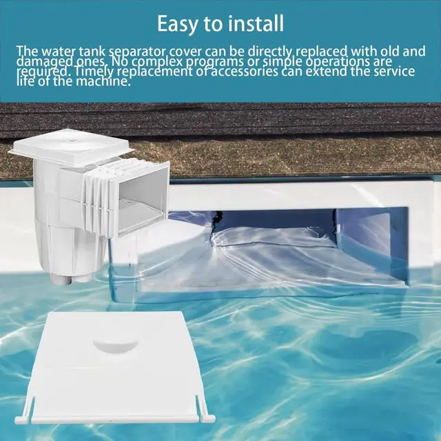 Skimmer Gate Weir Terelőlap -Medence Kiegészítők Tisztító Szerszámok Szerelvény Csere Alkatrészek - Image 3