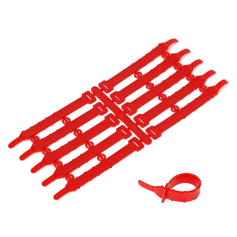 30pcs/50pcs Adjustable Chicken Foot Ring Chicken Coop Poultry Identification Rings Feeding Supplies 8 Colors Ring Length 78mm bird foot rings birds foot rings