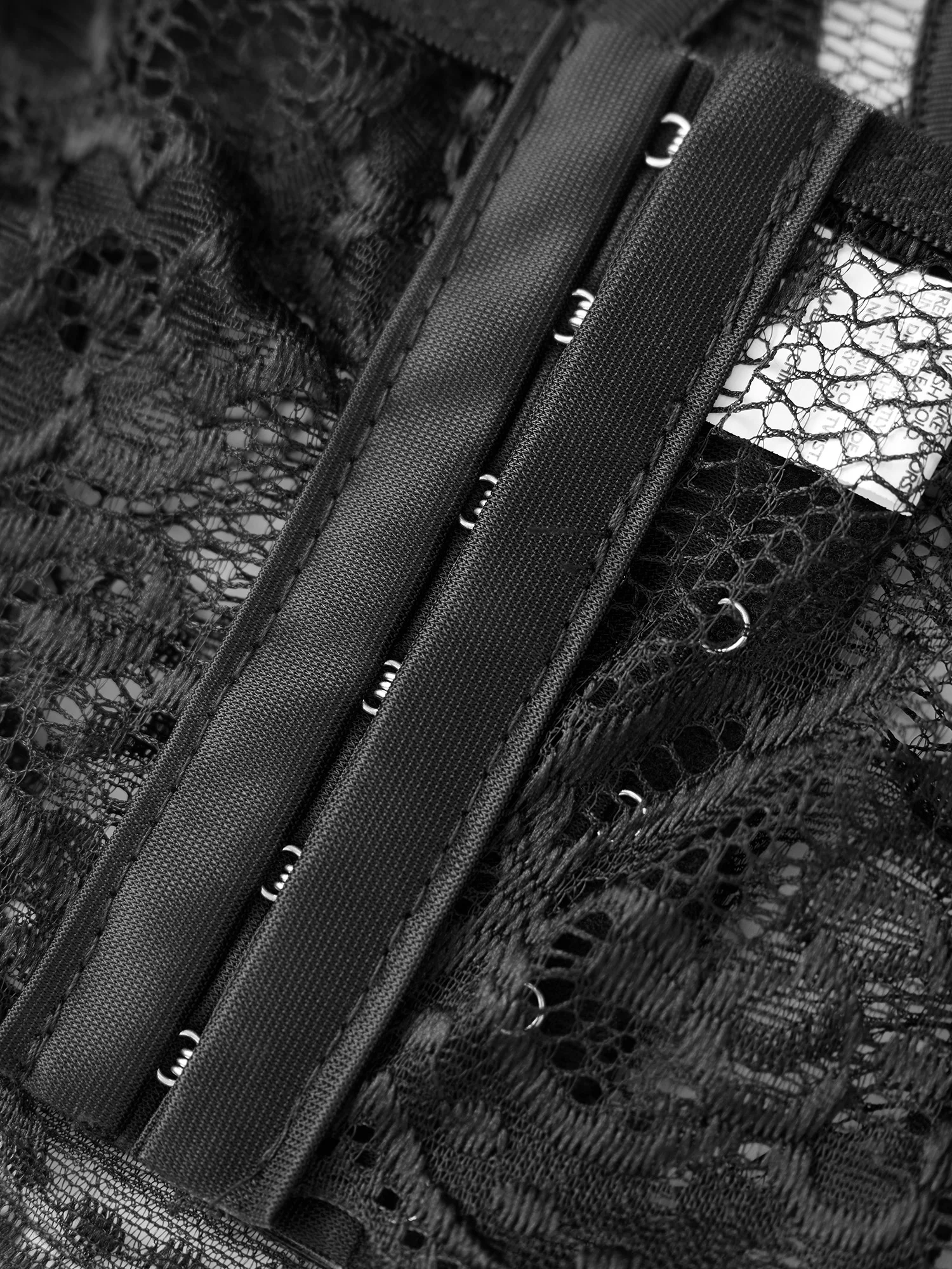 Sexy Lace Lingerie Set with Garter Belt Seductive Babydoll Bra and Panty Women s Erotic Underwear Ensemble