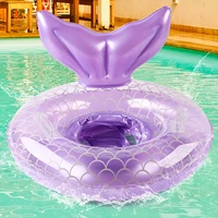 Pool Floaties for Kids,Mermaid Baby Swimming Float, Smart Swim Trainer, Inflatable Pool Floats for Toddlers 1