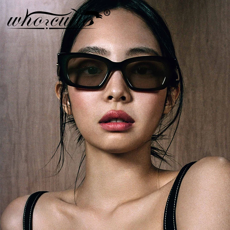 小物 vintage sunglasses gucci jennie 2025 Vintage Rectangle Celebrity Jennie Sunglasses Women