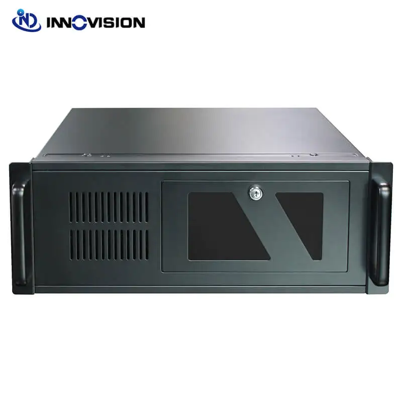 Nuova Custodia Per Server Industriale Ipc4503 4U Economica Logo Oem Disponibile Custodia Ipc Con Montaggio Su Rack 4U L450Mm Supporto Scheda Atx