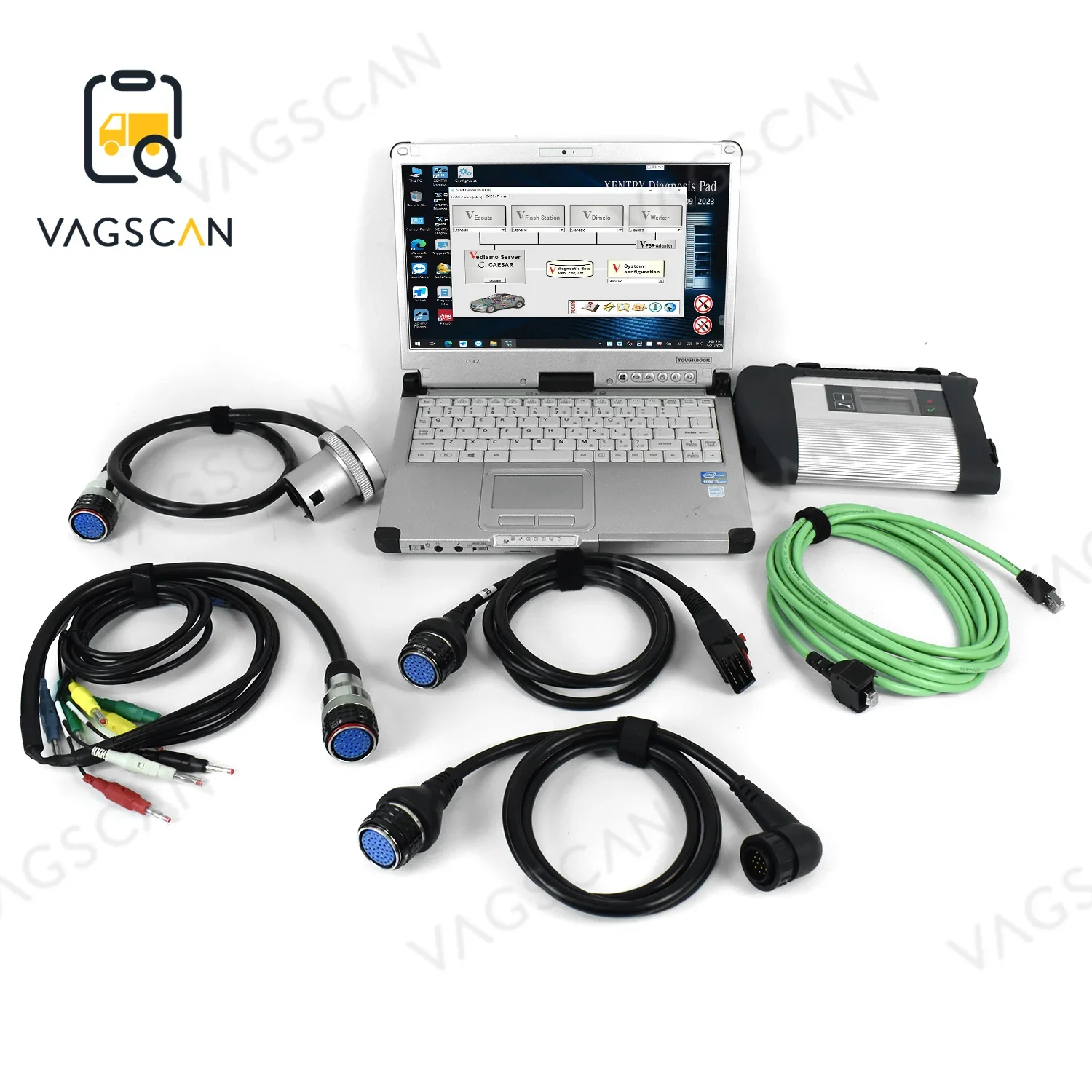 Cf C2 Laptop Per Mb Star Sd C4 Connect Diagnosi Wifi Dts Car Truck Diagnostic Tool O Car Truck Bus Xentry