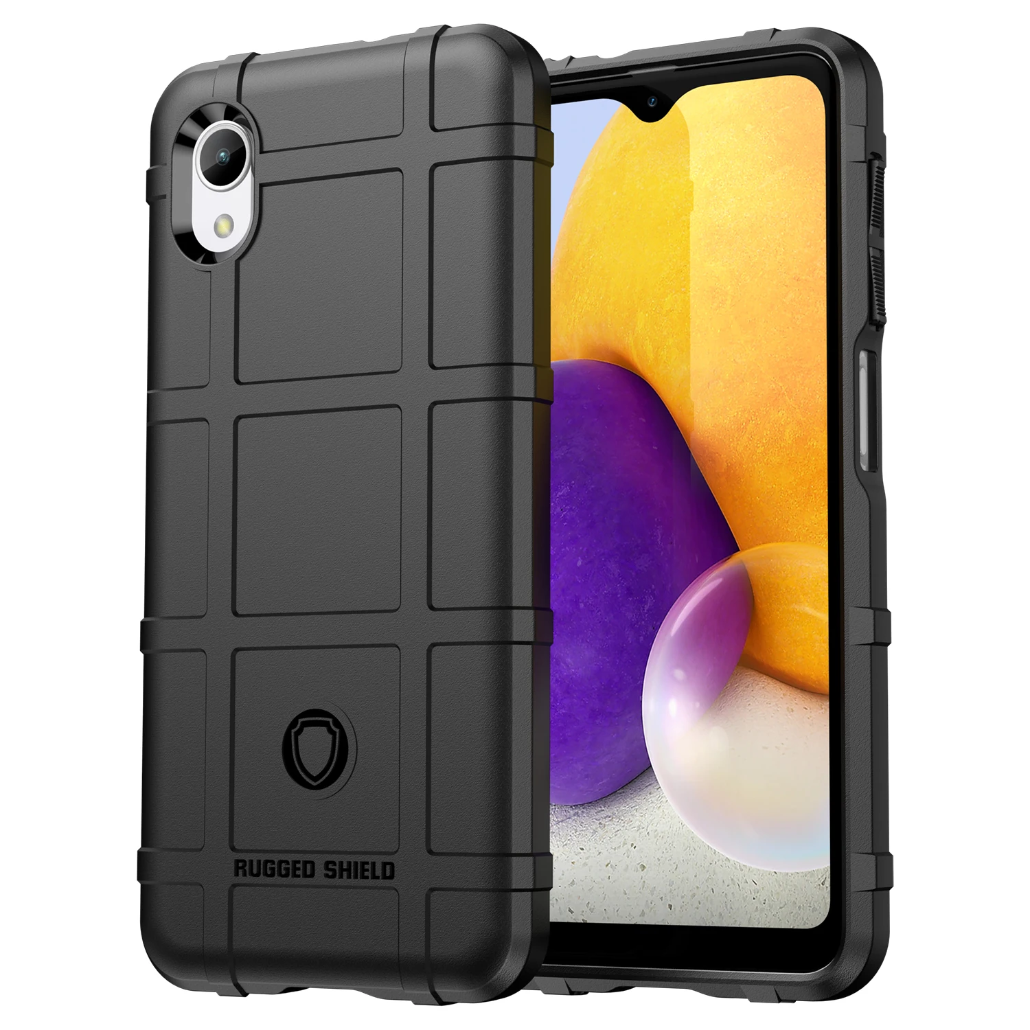 Soft Shield Armor Heavy Matte Back Cover Case, Anti-Knock Protection