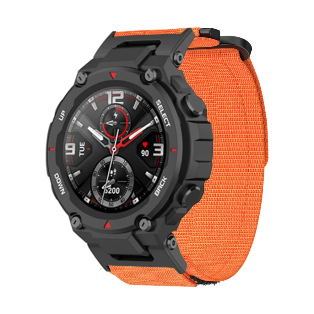 Adjustable Nylon Loop Strap for Adventure and Sports Smartwatches