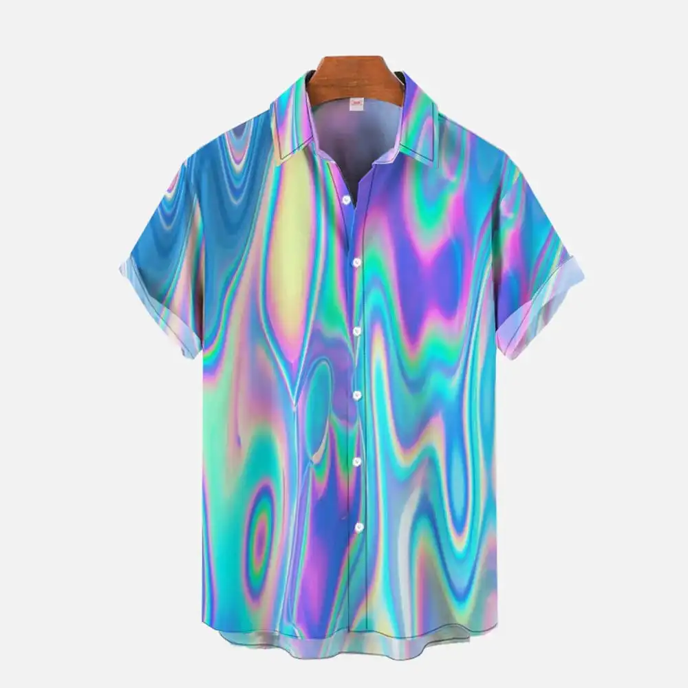 

Colorful Printing Short Sleeve Shirt shirt U4