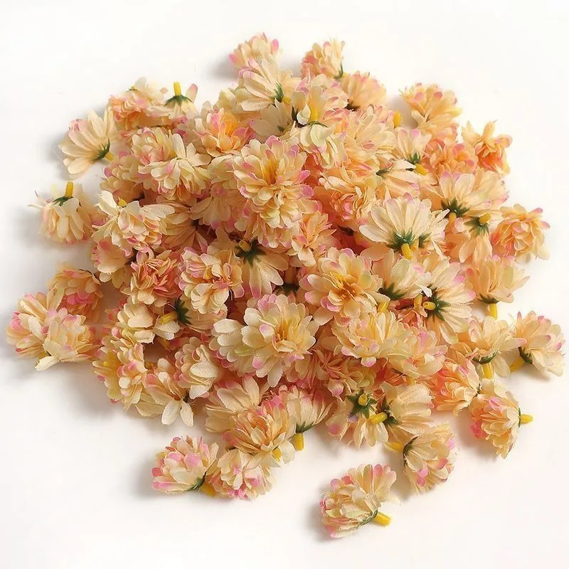 20/50pcs künstliche Blumen 3,5 cm Seide gefälschte Blumen für zu Hause Zimmer dceor Garten Hochzeit Hochzeit Dekoration DIY Geschenke Zubehör – Detail 14