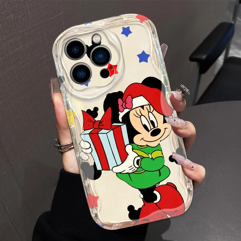 thumbnail image 1 of Disney-funda transparente de Mickey Wave para teléfono móvil Apple, carcasa suave de Navidad para iPhone 15, 14, 13, 12, 11, XS, XR, X, 7, 8 Pro Plus Max, 1 of 5