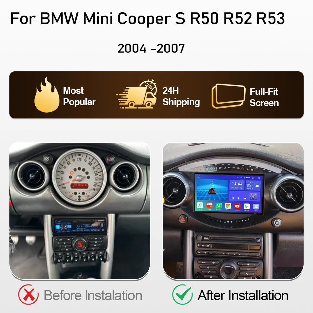 新品 BMW MINI R50 R52 R53 ウィンドウレギュレーター フロント左