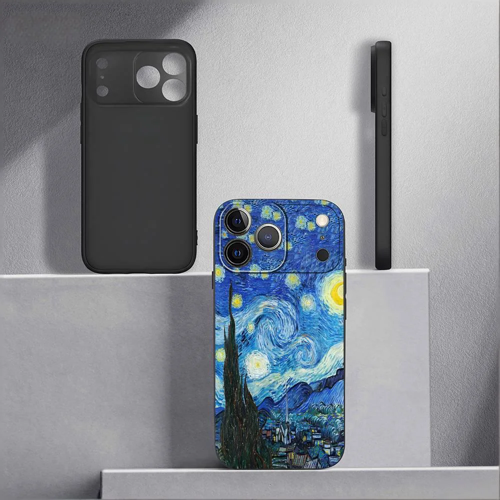 Vintage Van Gogh Oil Painting Phone Case - Elegant Shockproof Cover