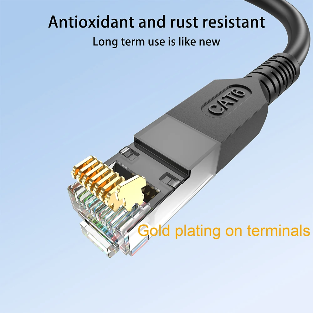 CAT 6 Ethernet Cable Flat Cat6 Lan Cable Gigabit 1000mbps UTP RJ45 Network Patch Cord 1m-30m For Switch Splitter Modem Router BEST SELLERS