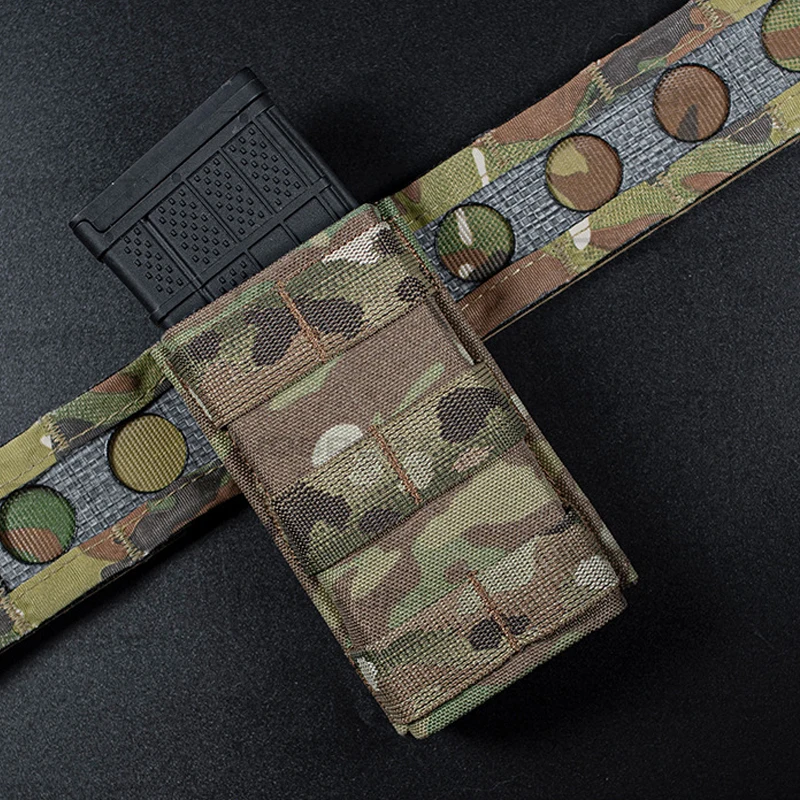 

FAST 5.56 Single Mag Pouch MOLLE Magazine Pouch Holder Quick Draw Magazine Holster Belt Mag Carrier Hunting Accessories (Long)