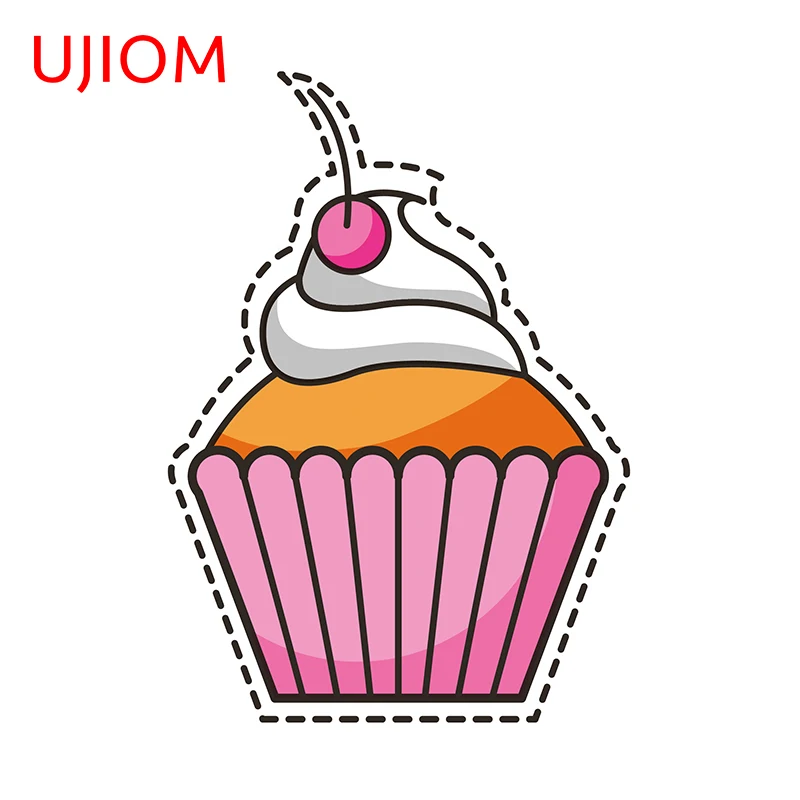 

Наклейки на стену в виде торта Yummy, 13X9,7 см