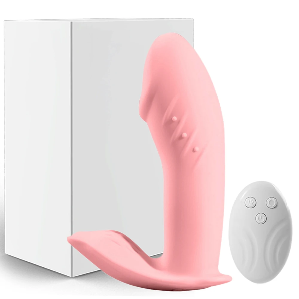 Wearable Dildo Vibrator G Spot Clitoris Stimulator Butterfly Vibrating Panties Erotic Toy Adult Toy for Women Orgasm Masturbator