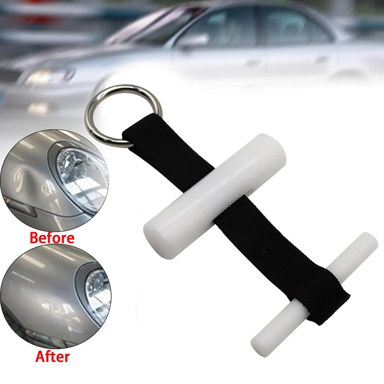 Car Dent Repair Tool Sturdy Manual Portable Nylon Strap for Rod Hanger for Automobile Auto Vehicle Automotive Truck