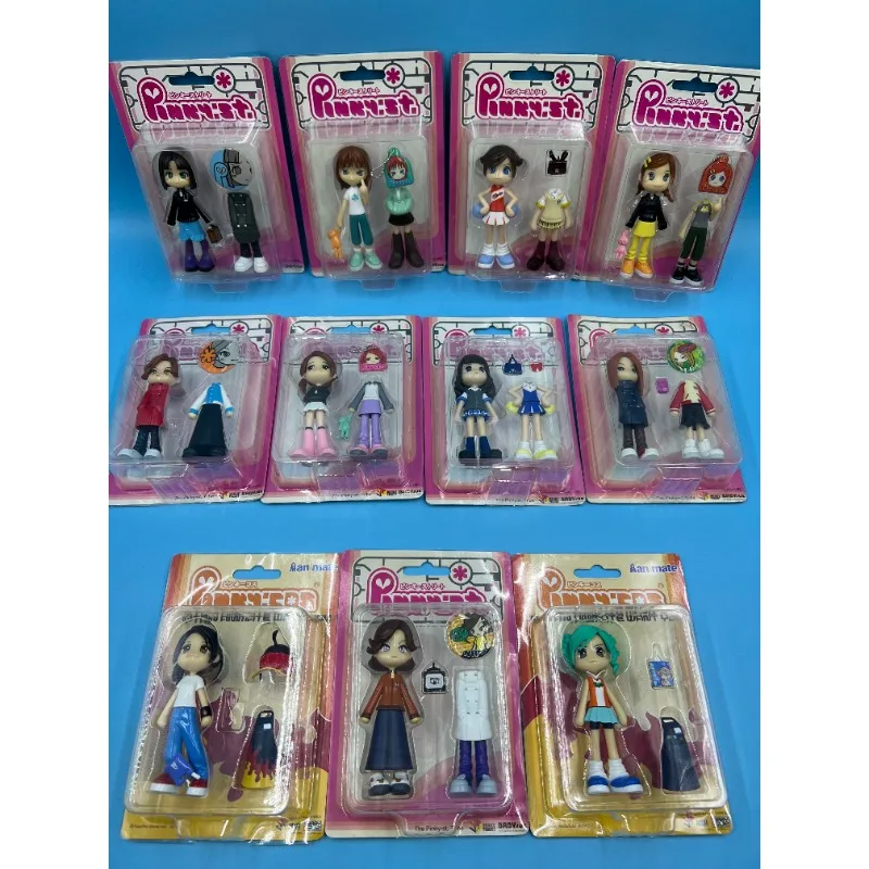 

Japanese Version Pinky Street Dolls with Various Shapes and Hang-up Cards Model Collect Boy Toys Figure