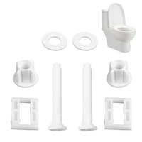 2 Pcs Universal Toilet Lid Screw Toilet Seat Fixing Screwbolts Expansion Screw Kit Toilet Connector Nuts Accessories 1