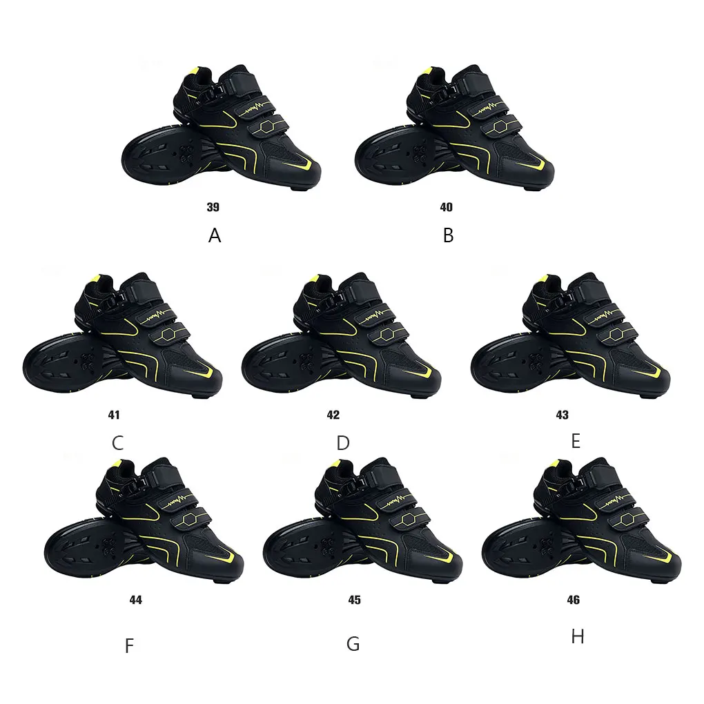 1 Pair Women Men Nonslip Cycling Shoes Road Bike Racing Shoe Footwear
