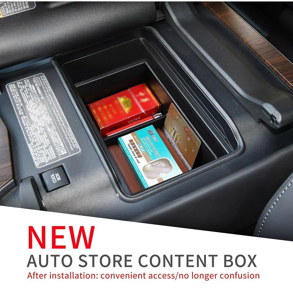 Car Central Armrest Storage Box For Toyota Land Cruiser LC300 Accessories Center Console Flocking Organizer Containersr