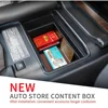 Car Central Armrest Storage Box For Toyota Land Cruiser LC300 Accessories Center Console Flocking Organizer Containersr