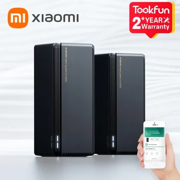 샤오미 메쉬 시스템 스마트 홈용 신호 증폭기 익스텐더, 오리지널 와이파이 6 모뎀, 2976Mbps OFDMA 액세스 포인트 모드, AX3000