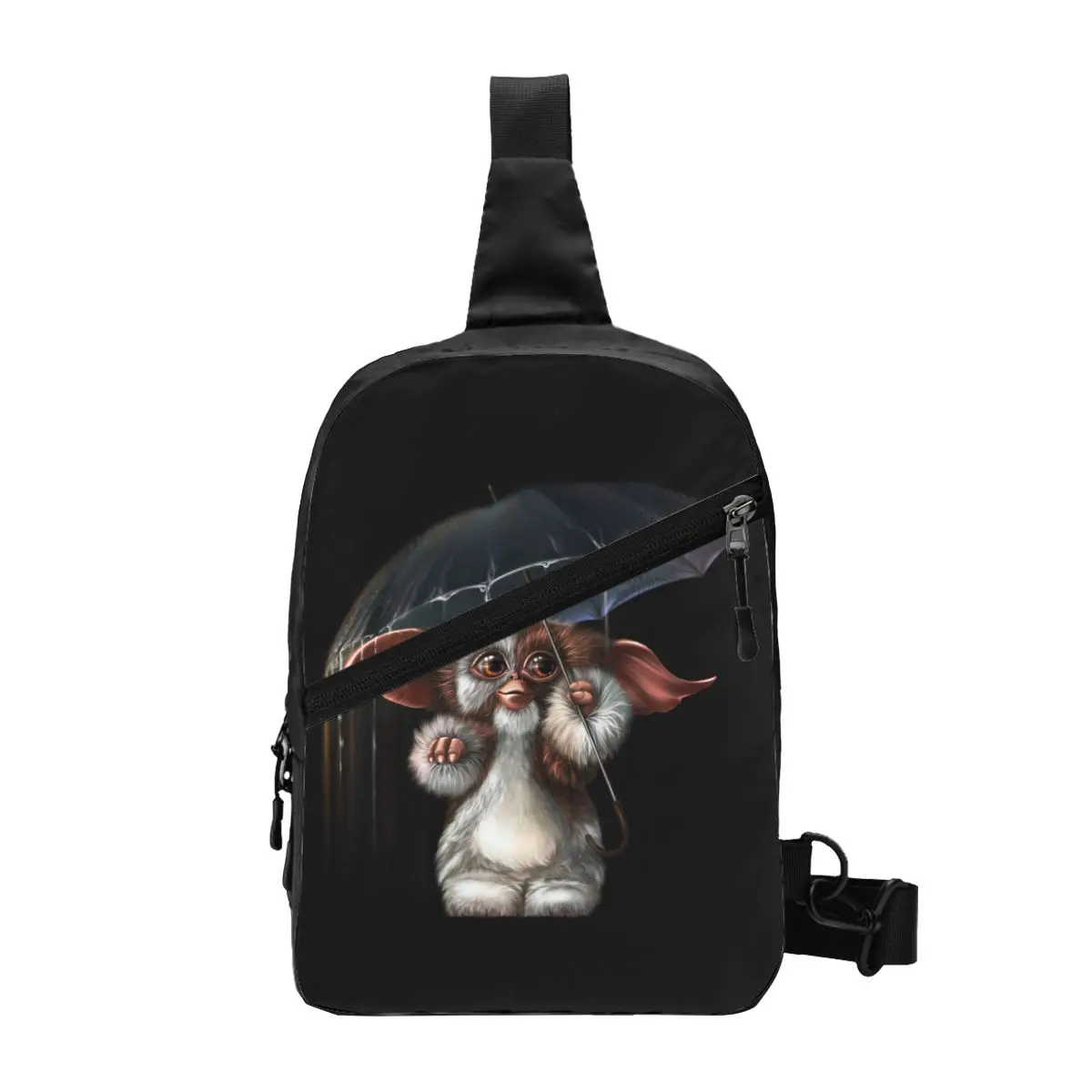

Модный рюкзак через плечо Gremlins Mogwai Monster Sling, Мужская ужасная вещица, нагрудная сумка на плечо для путешествий