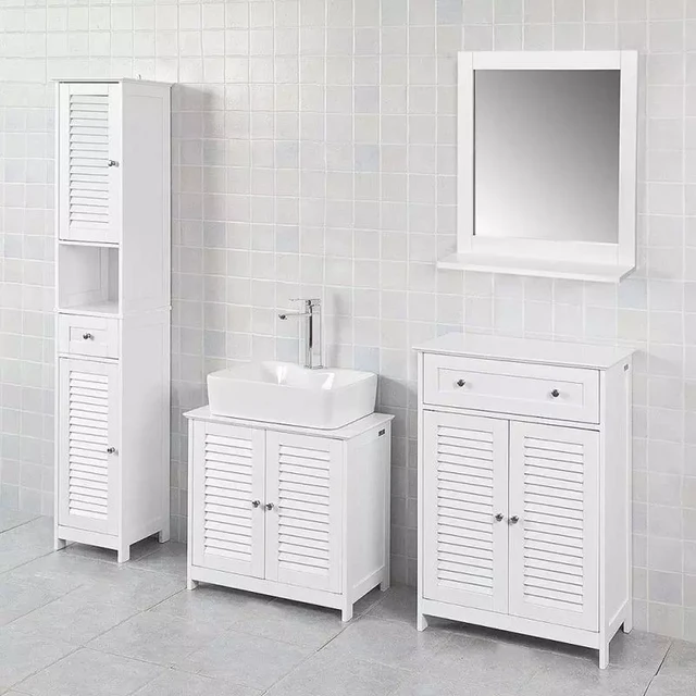 Bathroom Storage Corner Floor Standing Cabinet With Doors And Shelves Thin  Toilet Vanity Cabinet Narrow Bath Sink Organizer - Bathroom Cabinets -  AliExpress