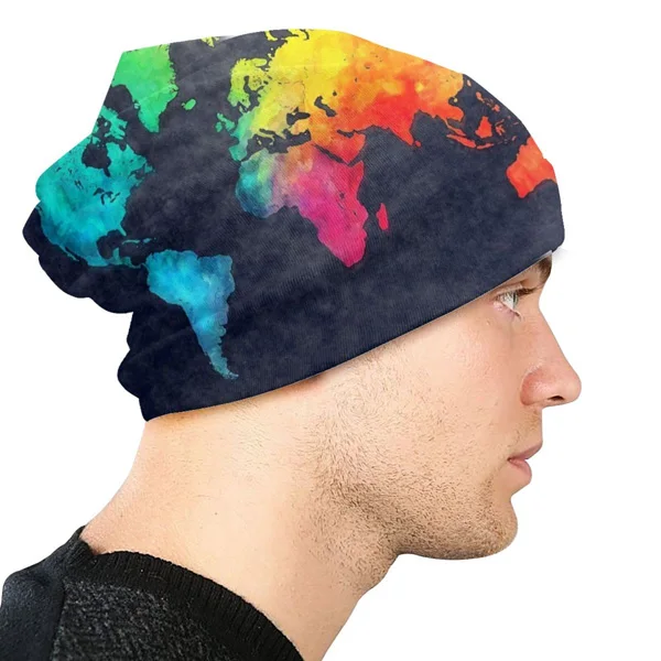 Aloha Hawaii - Gorro De Punto Elástico Térmico De Invierno Para Hombres