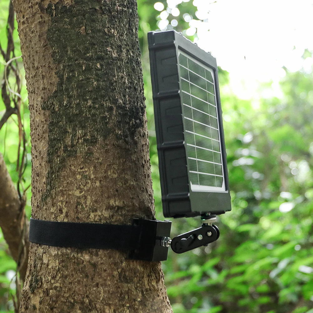 CS06 Tree Screw Mount Holder for CCTV Camera Bracket Tripod Mount Belt Security IP Camera for Hunting Game Cameras Base Mount 4
