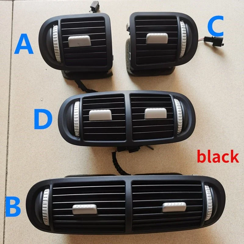 1PCS For Porsche Cayenne 2003- 2010 Dashboard And Rear Armrest Air Conditioning Outlet AC Louver Vent