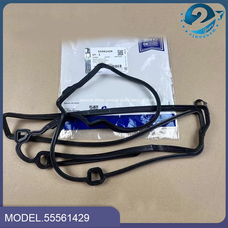Engine Valve Cover Gasket For Chevrolet Aveo Cruze Cadillac Opel Vauxhall Buick Encro 1.4T 55573747 55561429 rubber gasket aluminum gasket kits