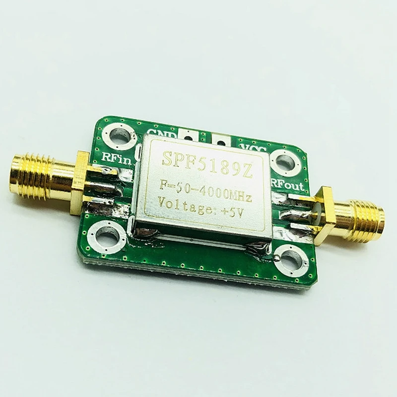 RF 증폭기, 저잡음 LNA 50 4000MHz, SPF5189Z RF 증폭기, FM HF VHF UHF 라디오 신호 증폭용