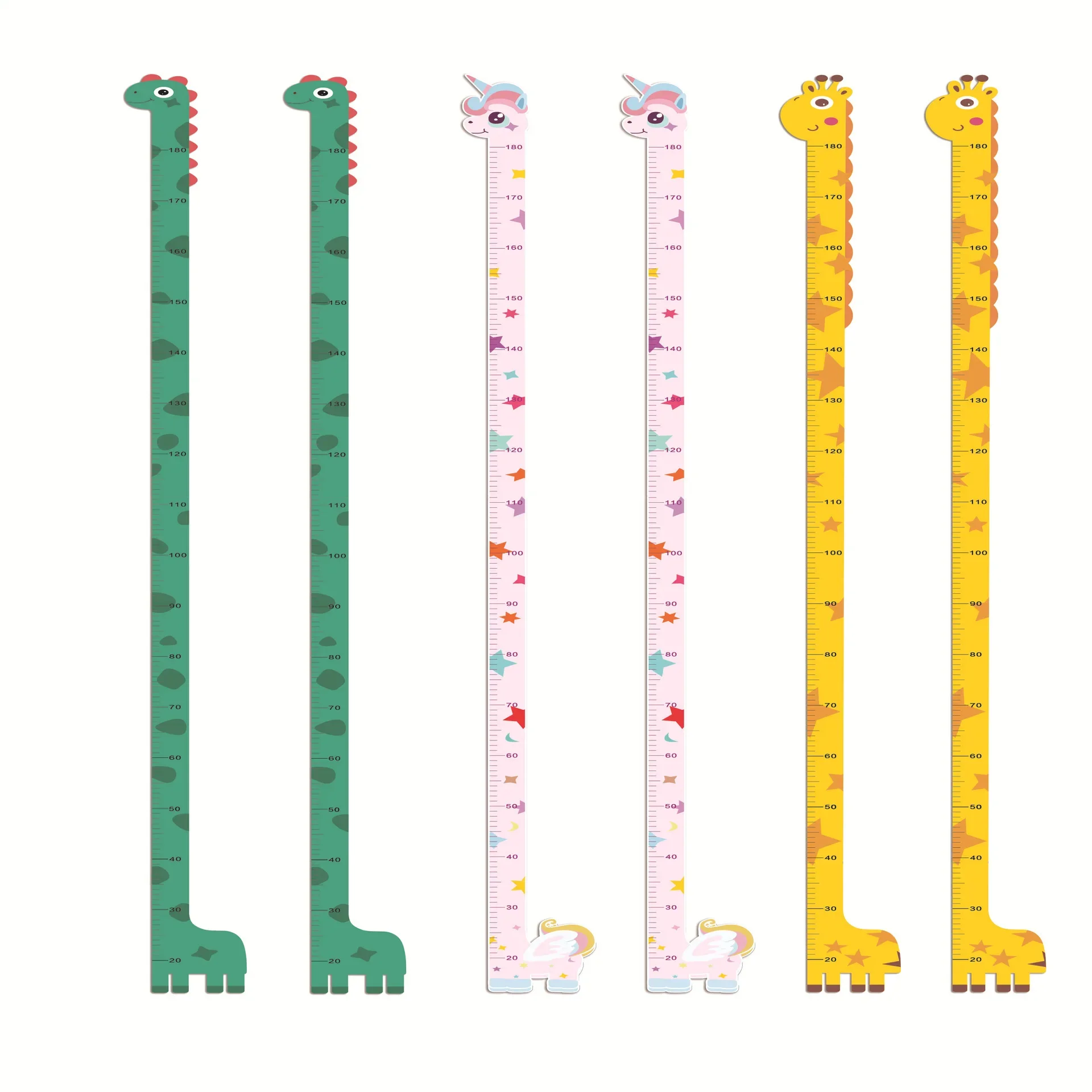 Animal Growth Chart Decals 2