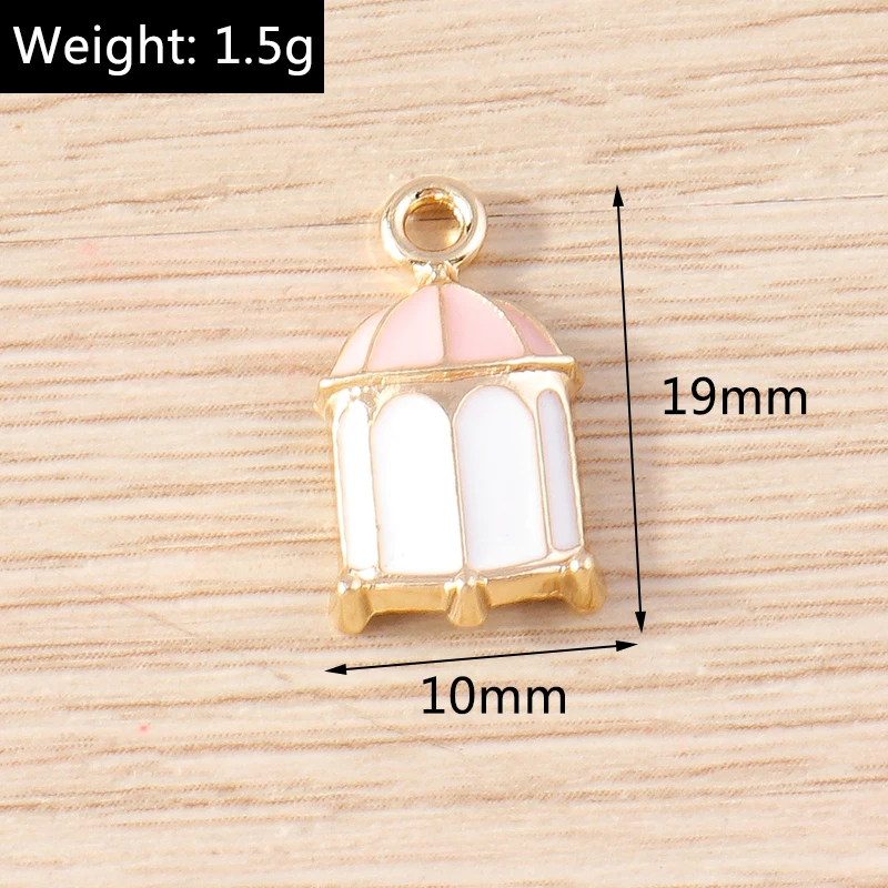 10 stücke 17x16mm Kühle Bunte Emaille Auto Charms Anhänger für Schmuck Machen Armbänder Ohrringe Halsketten DIY Handwerk zubehör – Detail 13