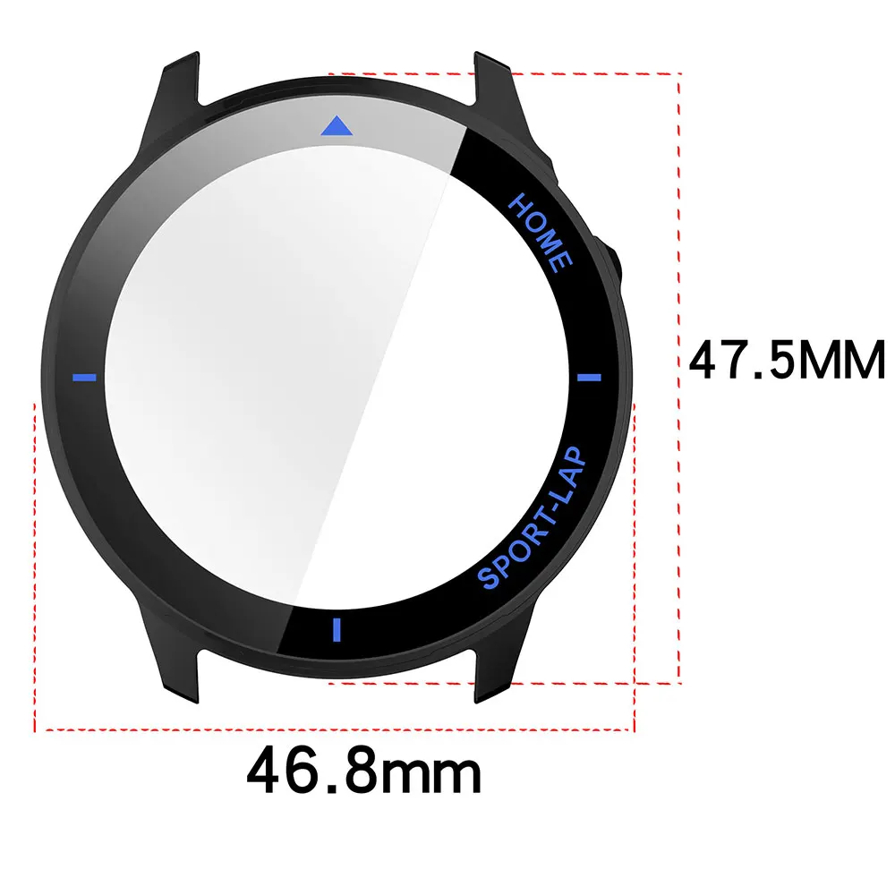 Enhanced Protective Case and Tempered Glass Screen Cover for Huawei Watch GT Runner 2