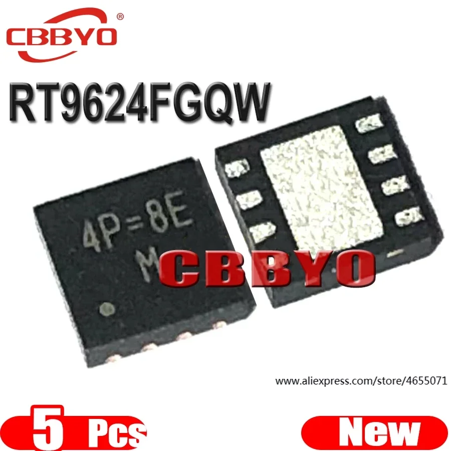

(5 шт.) 100% Новинка RT9624F RT9624FGQW 4P = 2D 4P = .. QFN-8 чипсет