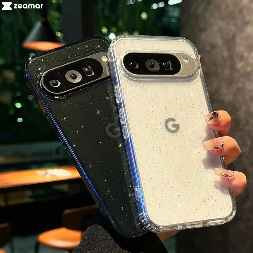 Luxury Starry Sky Glitter Shockproof Case - Transparent Bling Candy Shell Cover