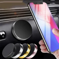 Universal Magnetic Car Phone Holder Magnet Mount Bracket Stick on Car Dashboard Wall All Mobile Phone Holder For iPhone Samsung