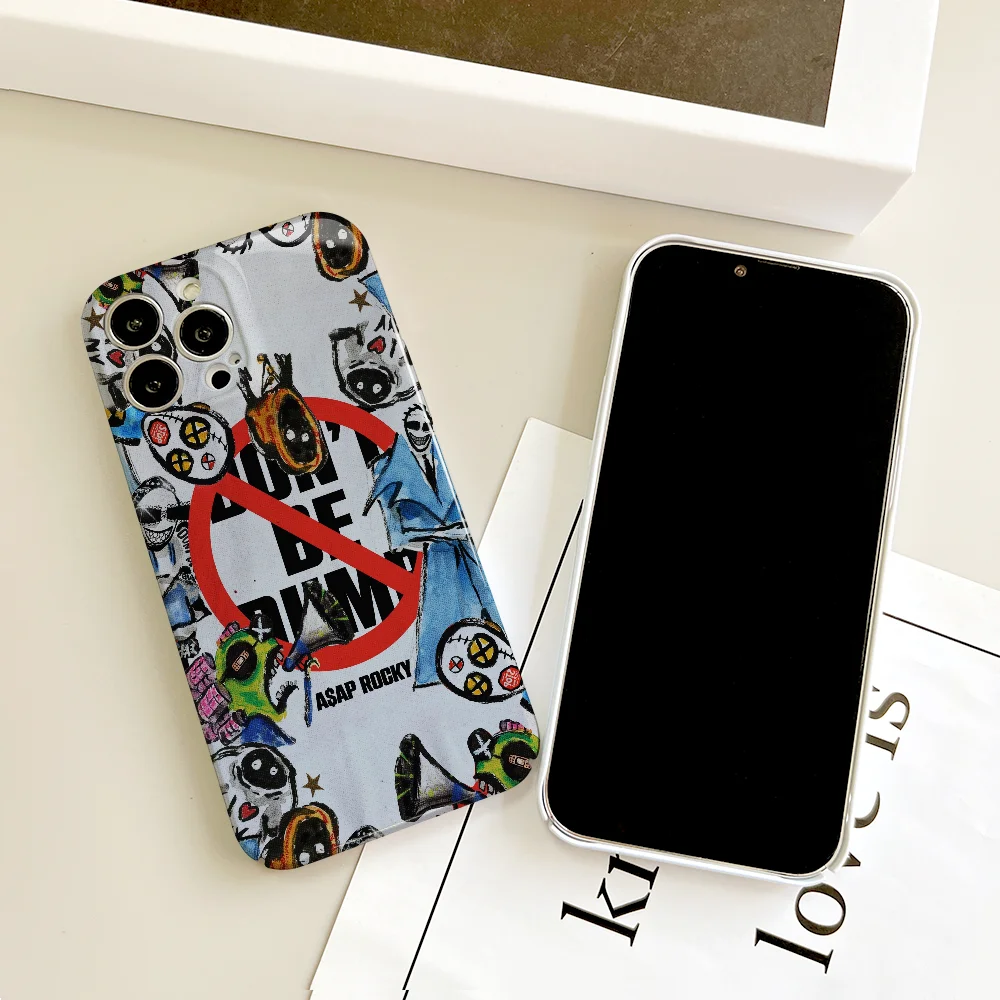 Punk Rocky Don't Be Dumb Phone Case - Stylish Protective Cover