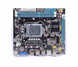 Nueva placa base de ordenador h61v173 1155 I3 i5 i7, todos los condensadores de estado sólido,